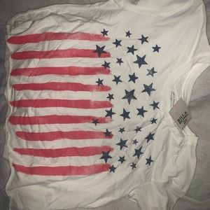 Brand new Billabong crop top, never before worn, tags still on.